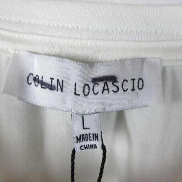 Colin Locascio Tannie Novelty T-Shirt Feminine Size L $110 - Picture 11 of 13